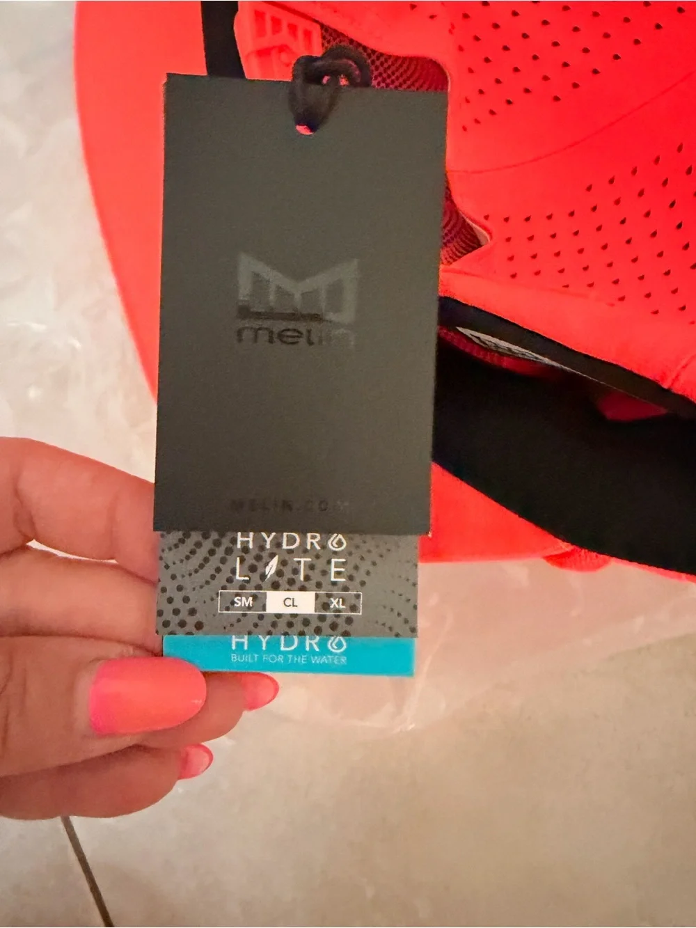 Melin CORONADO HYDROLITE Performance Snapback Hat “Infrared” BNIB